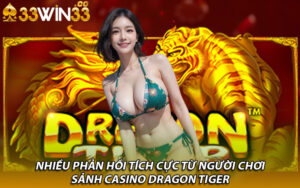 Nhiều phản hồi tích cực từ người chơi sảnh Casino Dragon Tiger