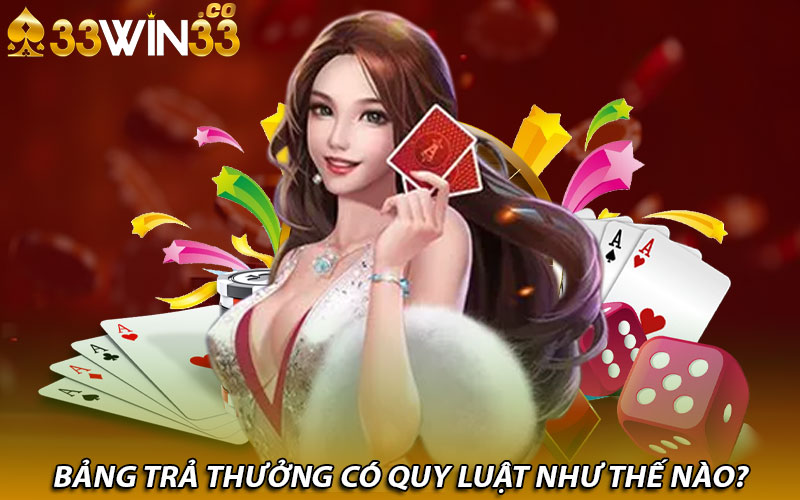 Bảng trả thưởng có quy luật như thế nào?